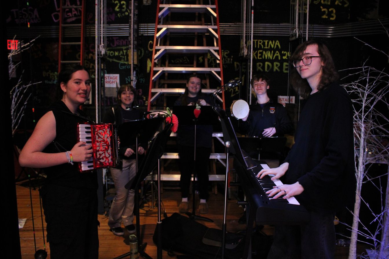 The band from Strawberries in Winter